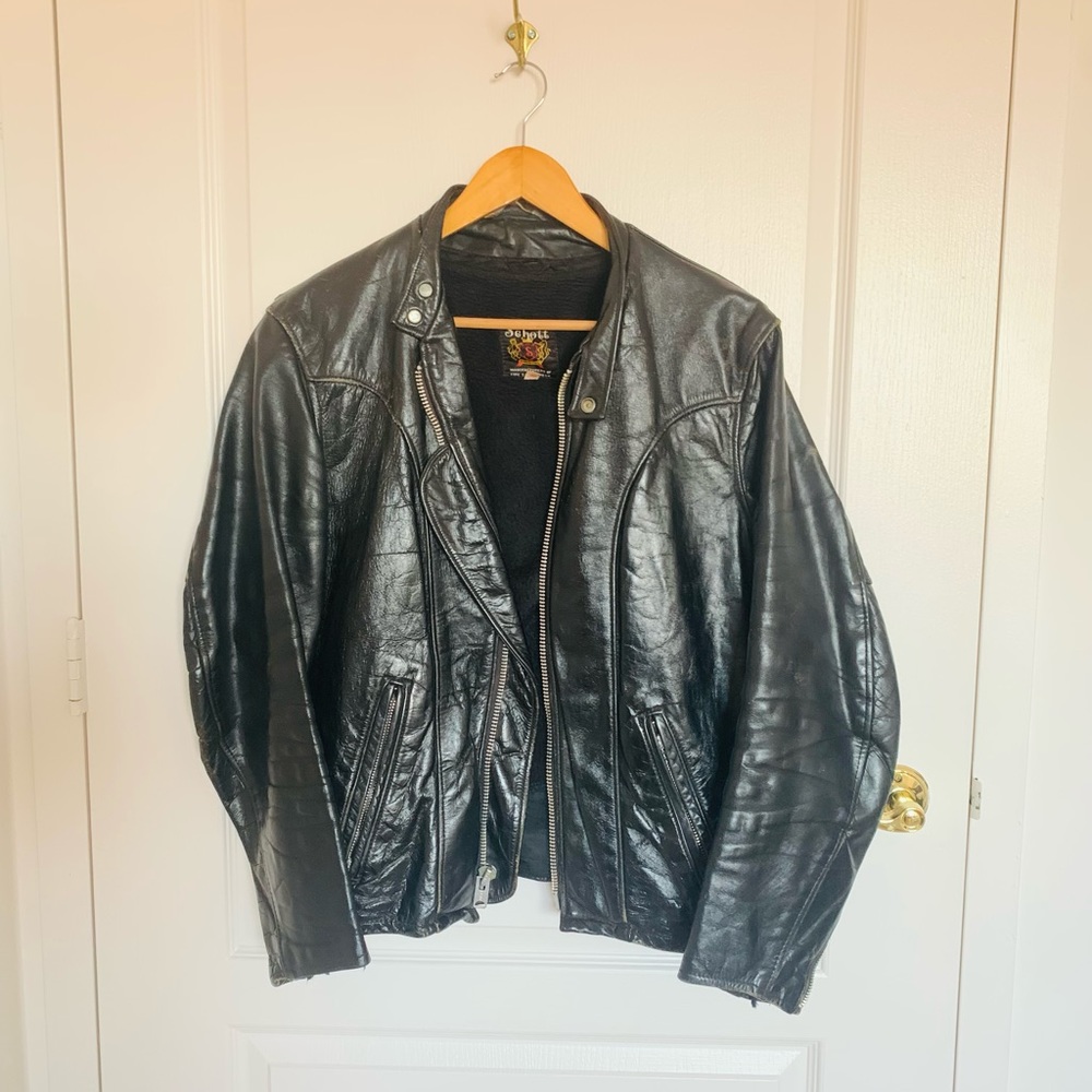 Vintage Men’s Schott Leather Jacket